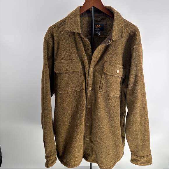 Lee Other - Lee Men's Tan Shirt Jacket